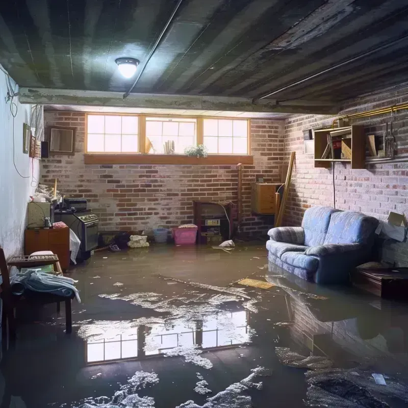 Flooded Basement Cleanup in Peru, ME